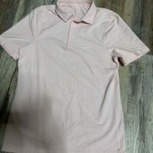 lululemon athletica Light Pink Polo Shirt XS